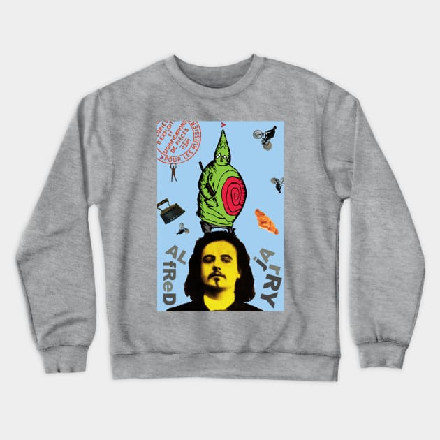 Alfred Jarry 1 Crewneck Sweatshirt by Exile Kings 